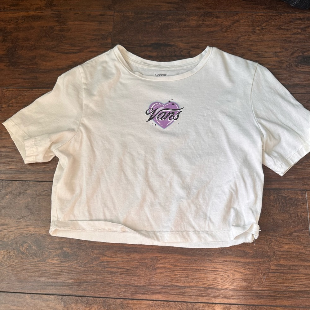 Vintage vans crop top